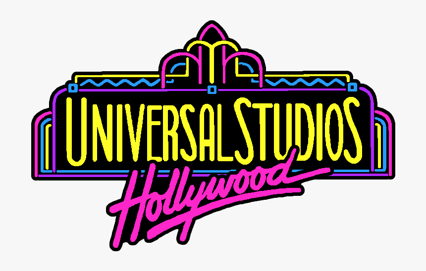 Universal Studios Hollywood Png Logo - Universal Studios Neon Logo, Transparent Png