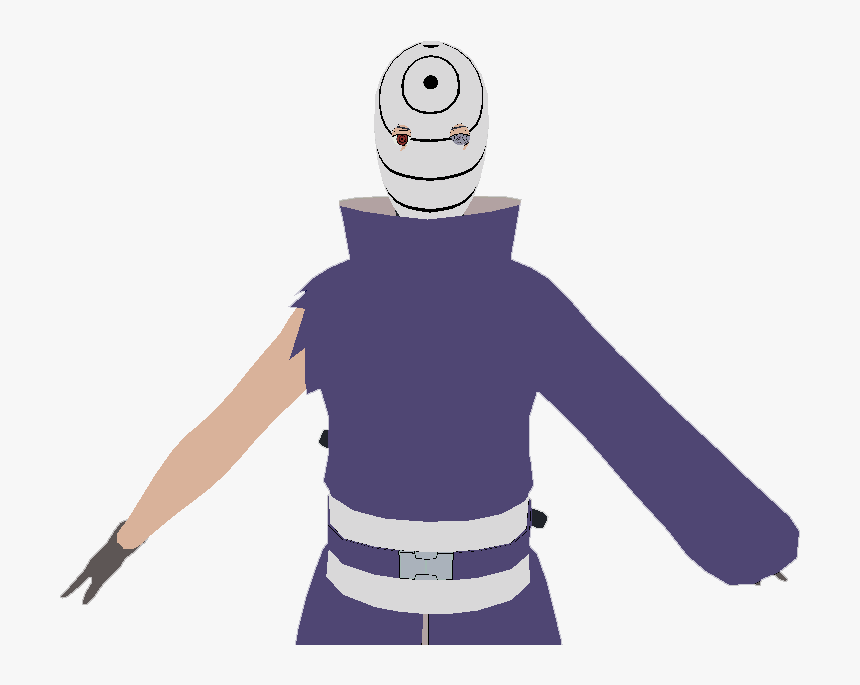 Obito Half Black Zetsu, HD Png Download