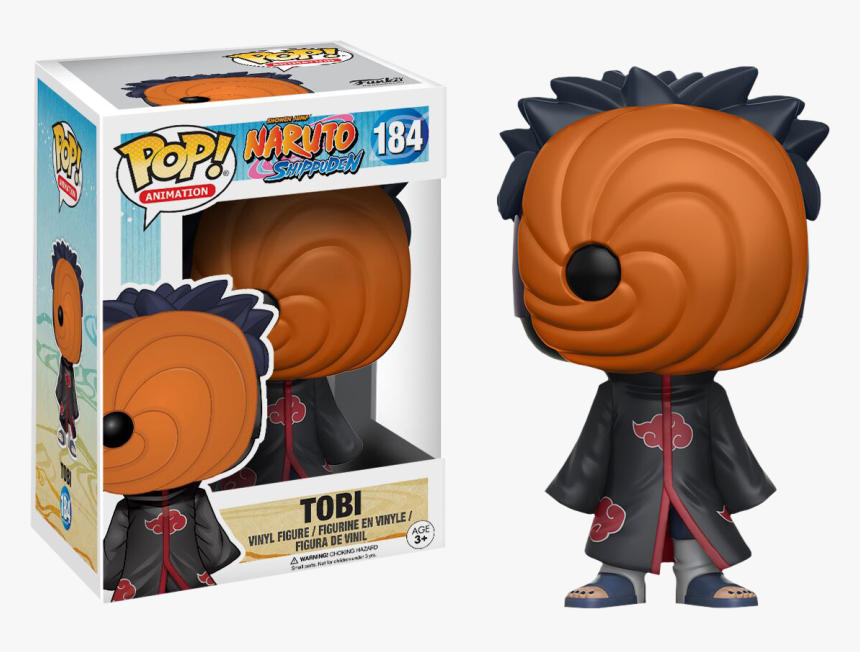 Funko Pop Naruto Tobi, HD Png Download