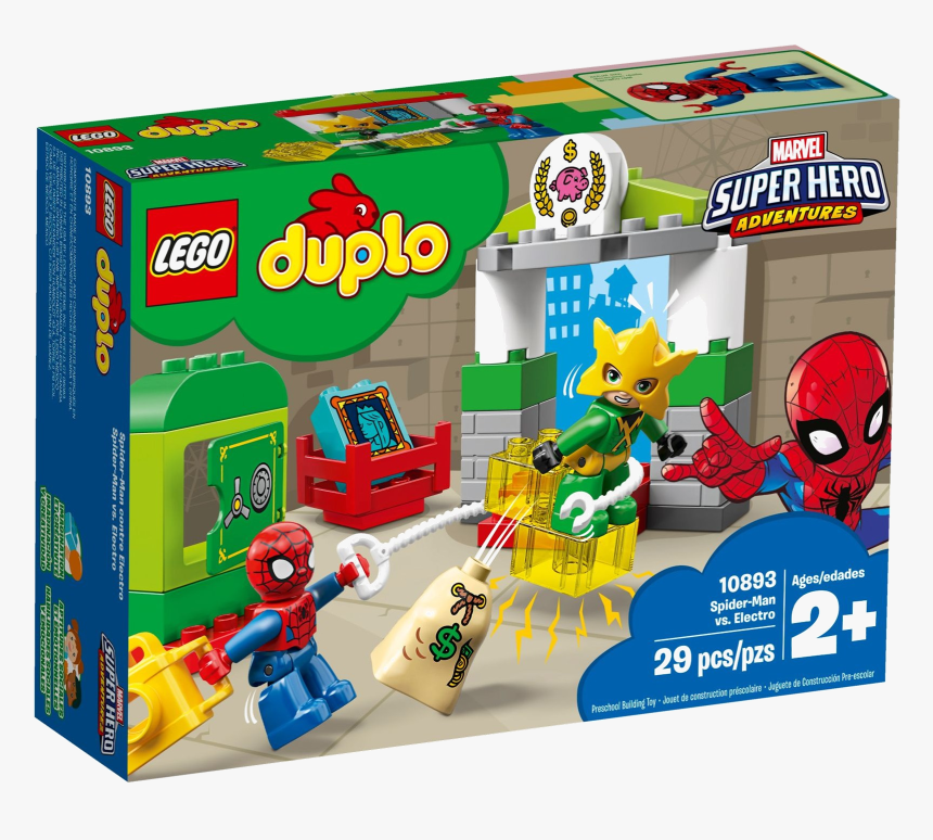Transparent Spiderman Swinging Png - Lego Duplo 2019 Leaks, Png Download