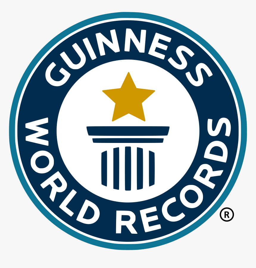 World Png Logo -guinness World Records - Guinness World Record Sign, Transparent Png