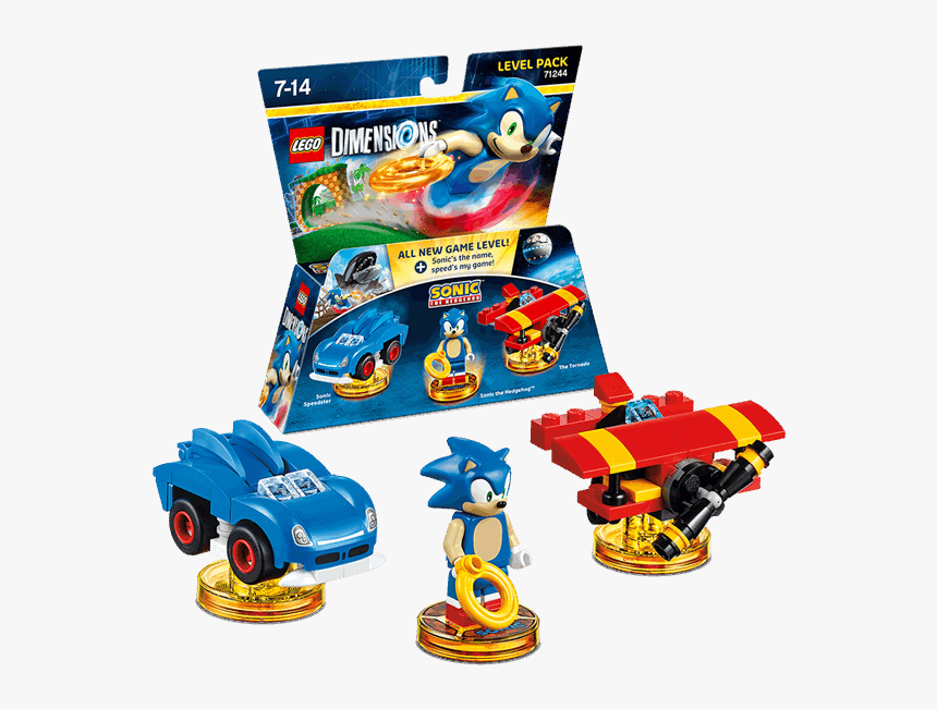 Lego Dimensions Sonic The Hedgehog Level Pack , Png - Sonic Lego Dimensions Pack, Transparent Png
