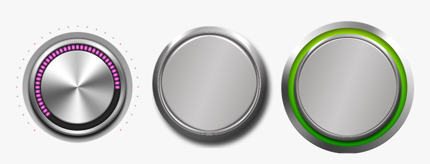 Menu Button Rond Png, Transparent Png