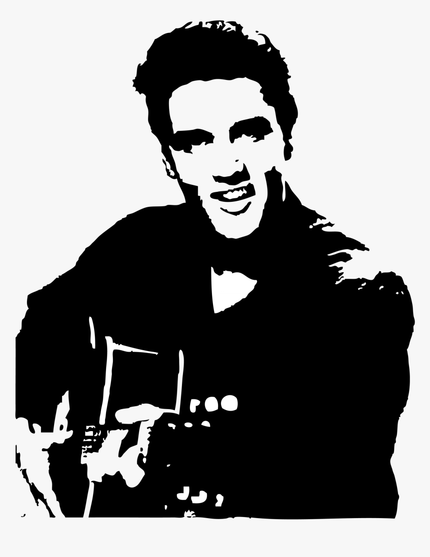 Elvis Presley Jailhouse Rock Portrait - Elvis Presley Sticker, HD Png Download