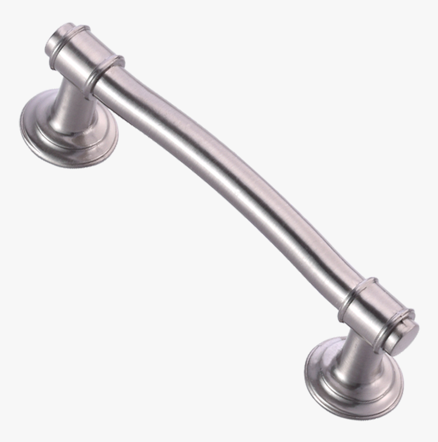Decorative Metal Chrome Door Cabinet Pull Door Handle - Shower Bar, HD Png Download