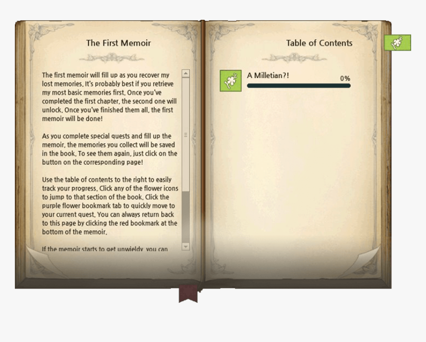 Mabinogi Memory Book, HD Png Download