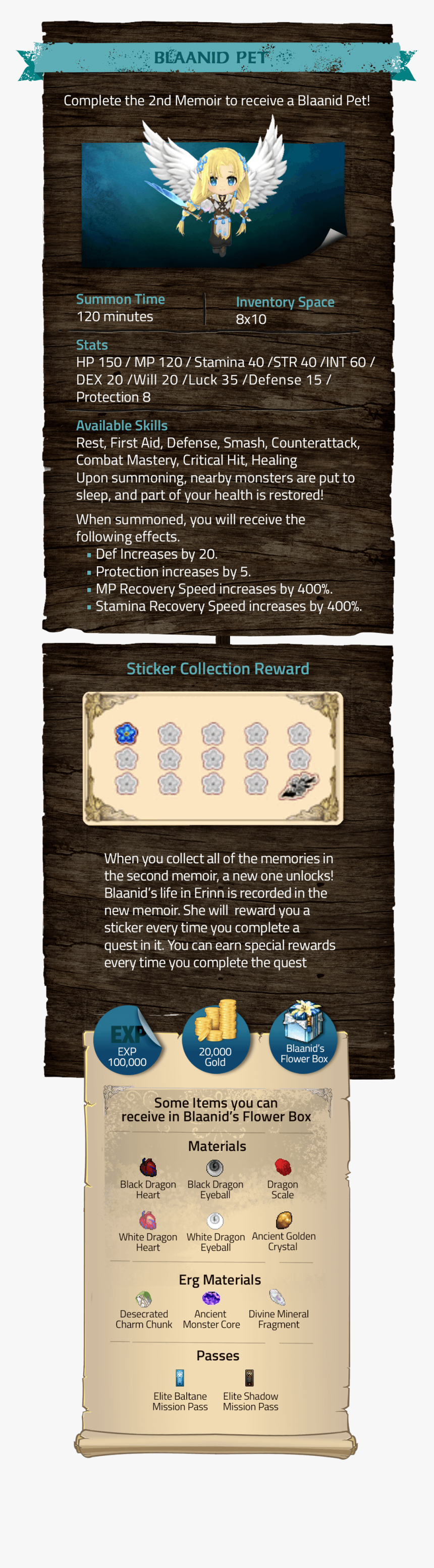 Mabinogi Blaanid Pet, HD Png Download