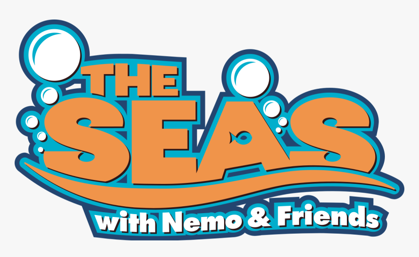 Epcot The Seas With Nemo & Friends Logo, HD Png Download