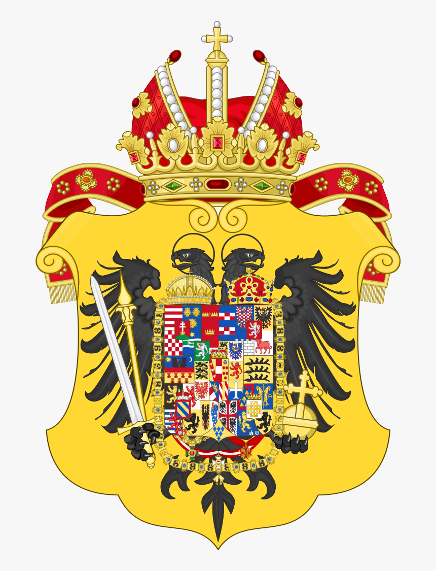 Coat Of Arms Of Leopold Ii And Francis Ii, Holy Roman - Maria Theresa Coat Of Arms, HD Png Download