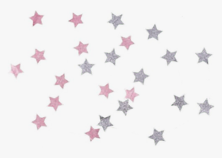 #stars #pink #tumblr #sweet #rainbow #holographic #glitter - Star Glitter Png, Transparent Png