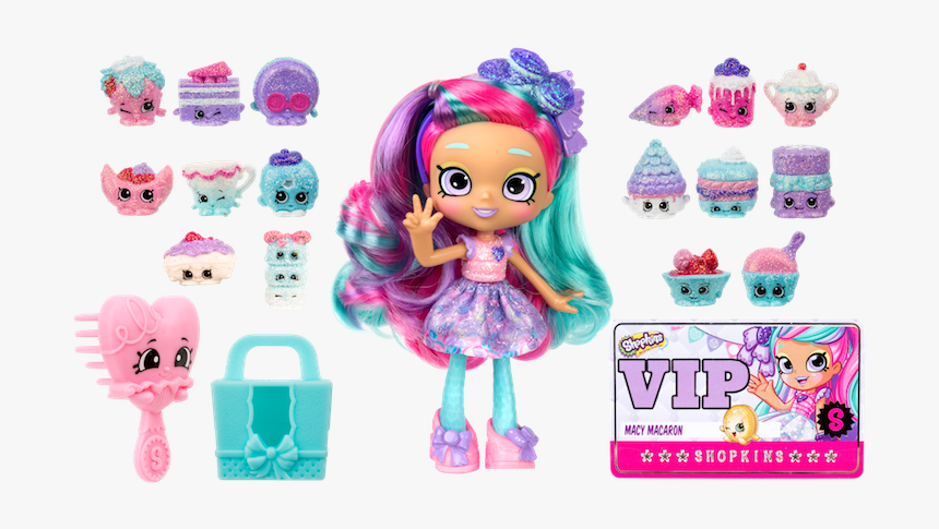 57335 57423 Spkd Super Shoppie Macy Macaron O Fep - Shopkins Shoppies Macy Macaron, HD Png Download