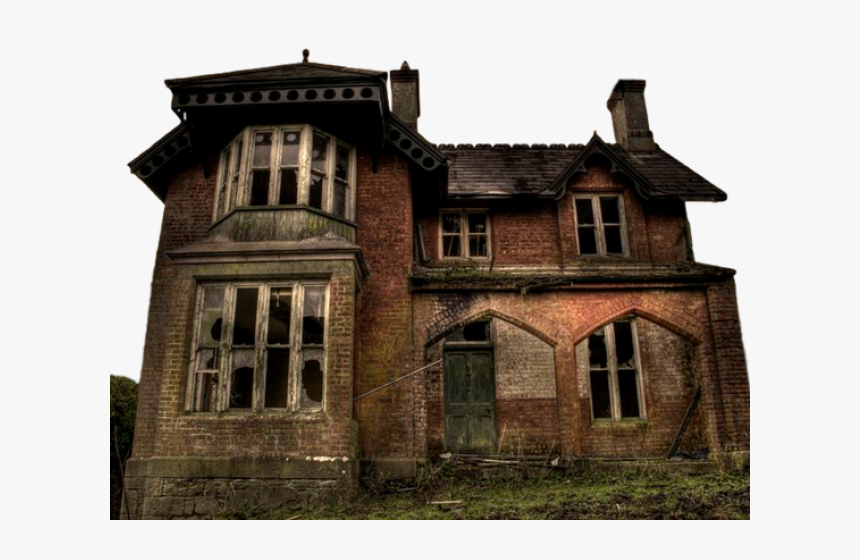 Transparent Mansion Clipart - Creepy House, HD Png Download