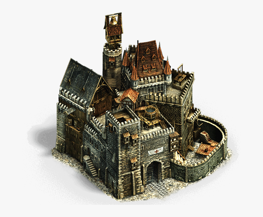 Building Medieval Ages Anno Middle Architecture - Aoe 2 Medieval Warfare, HD Png Download
