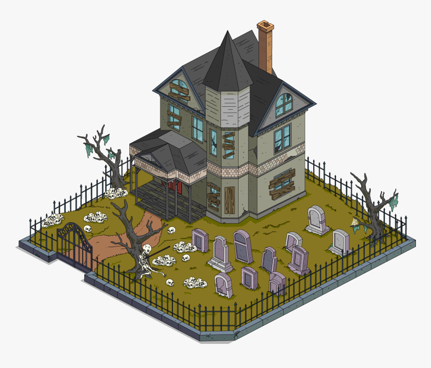 Scary Mansion Png - Castle, Transparent Png