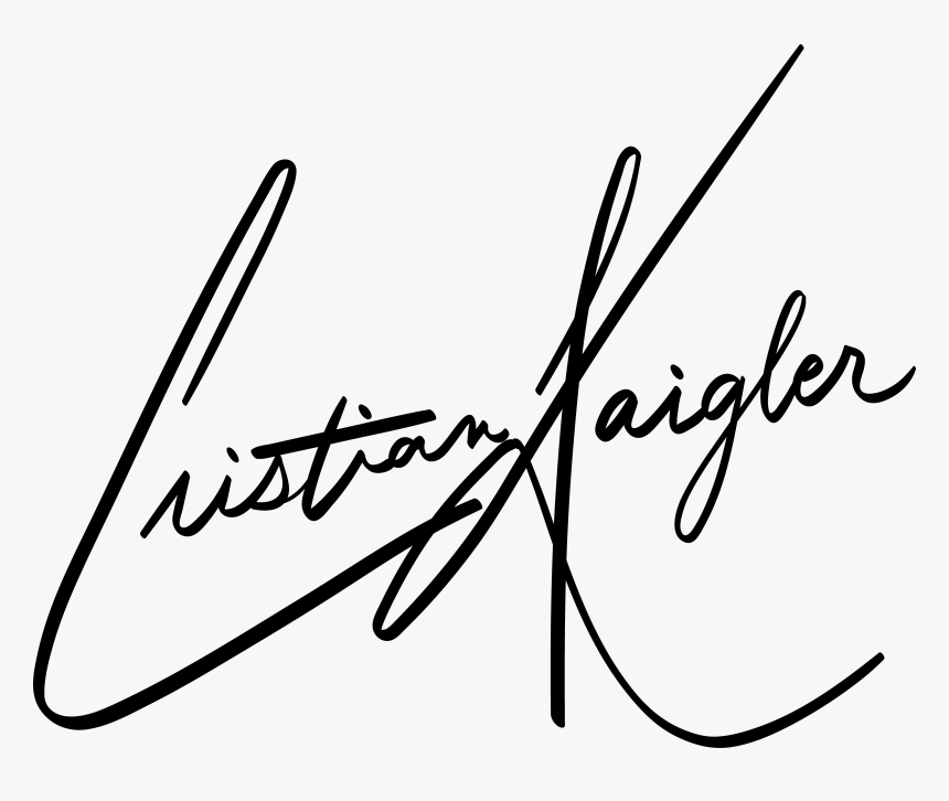 Cristian Kaigler - Calligraphy, HD Png Download
