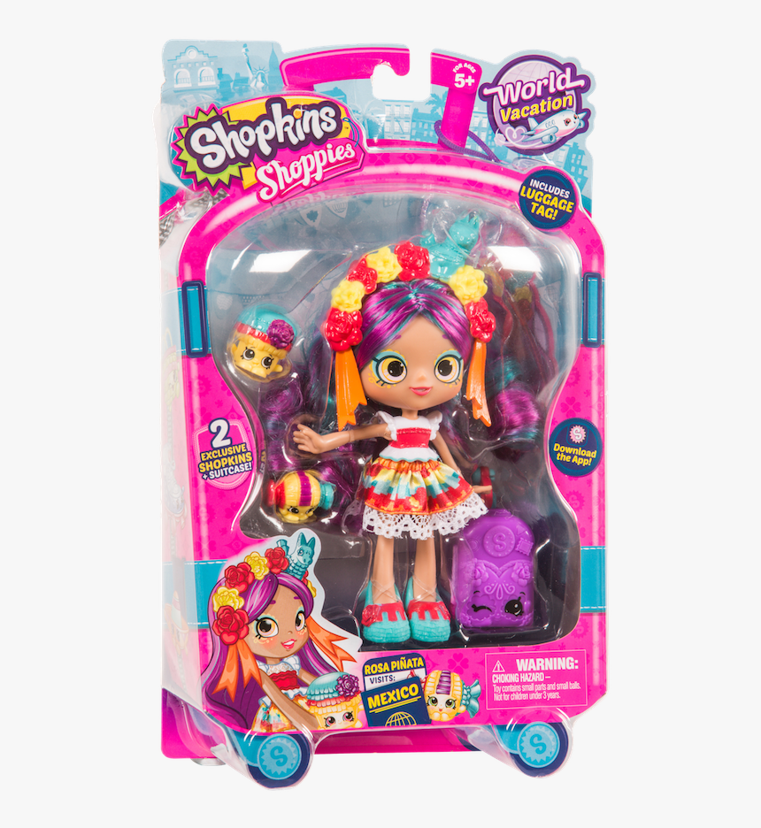 56556 56559 Spkds5 W3 Usa Mexico Rosapinata R Fep - Mexico Shopkins, HD Png Download