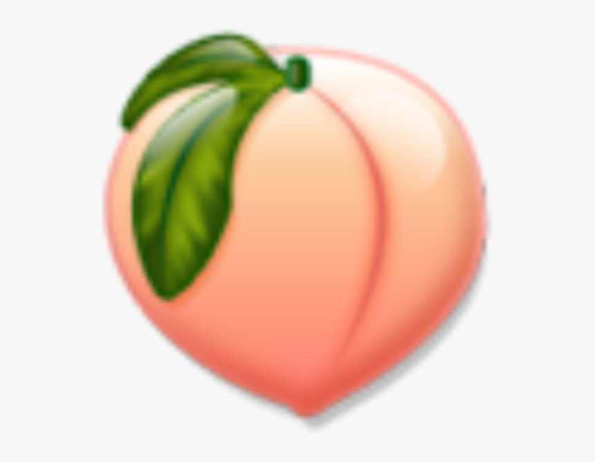 Peach Emoji Fruit Tumblr Peach Png, Transparent Png , Transparent Png