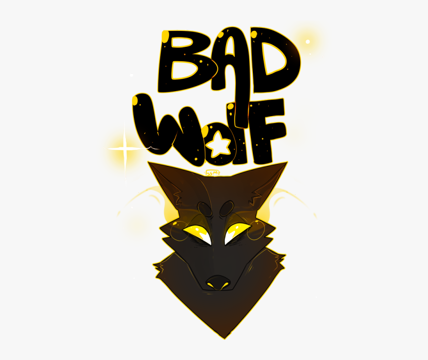 Rosetyler Bad Wolf - Illustration, HD Png Download