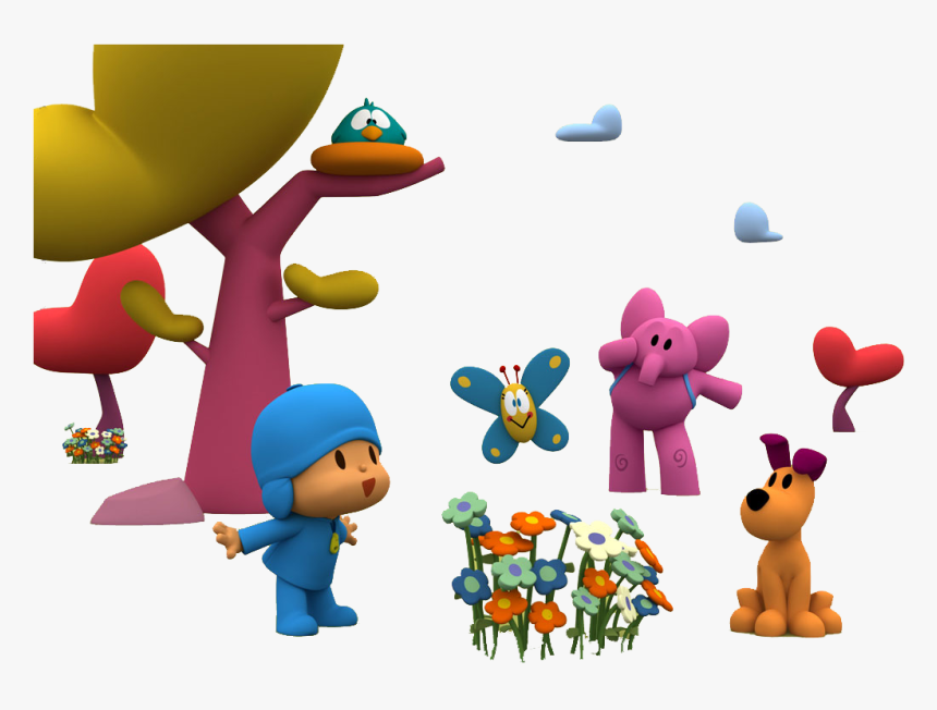 Fondos De Pocoyo Png, Transparent Png