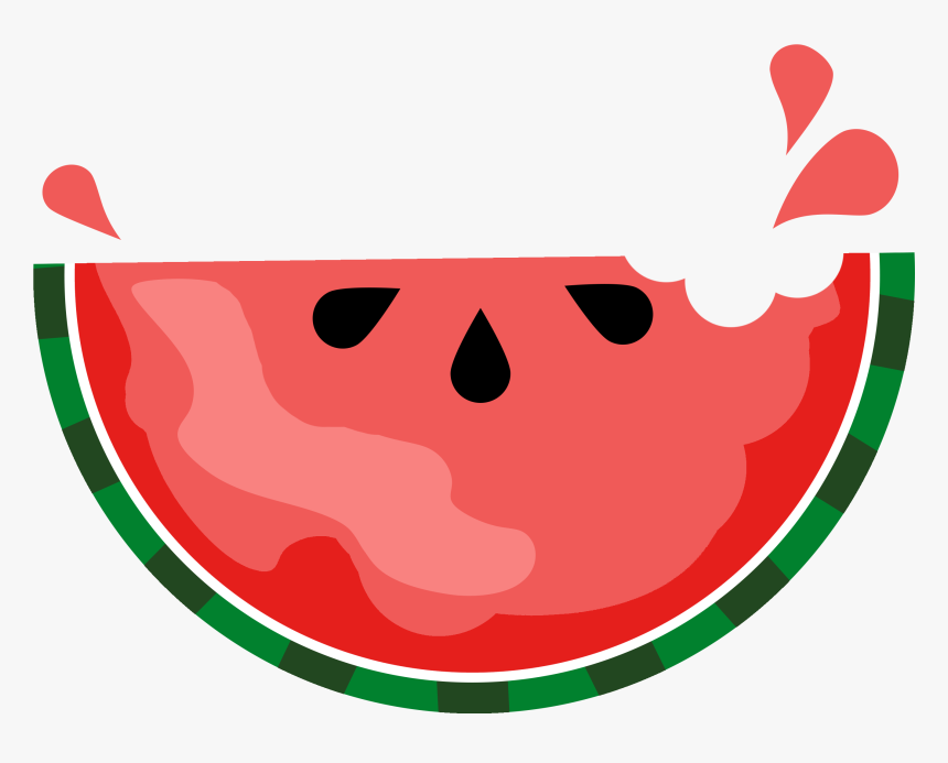 Collection Of Red - Clipart Transparent Background Watermelon, HD Png Download