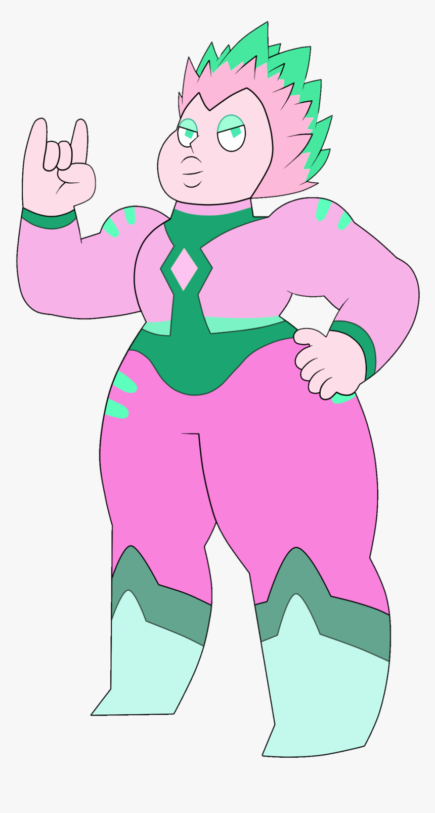 Watermelon Tourmaline Gemsona, HD Png Download