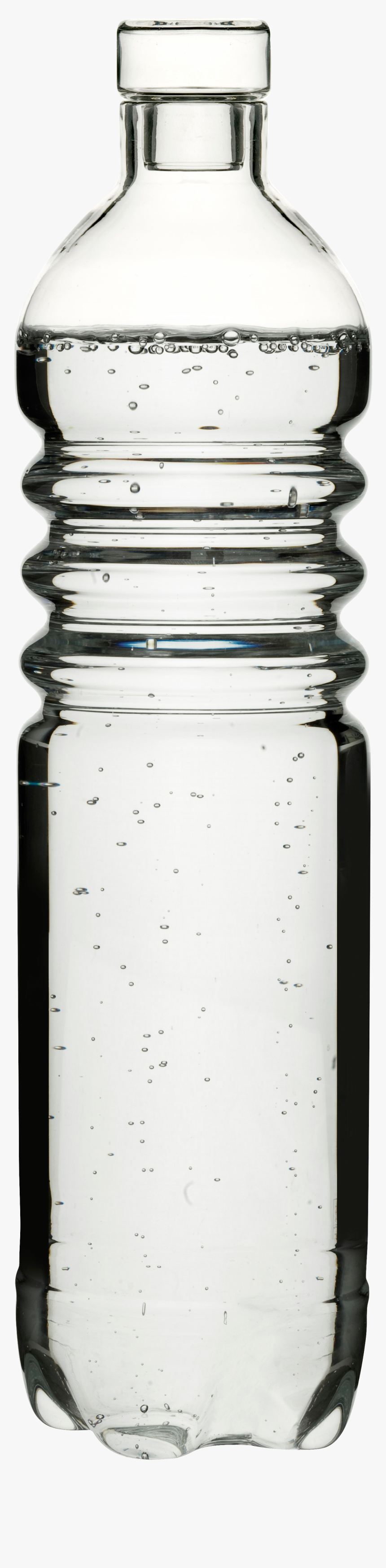 Water Plastic Bottle Png Image - Glass Bottle With Water, Transparent Png