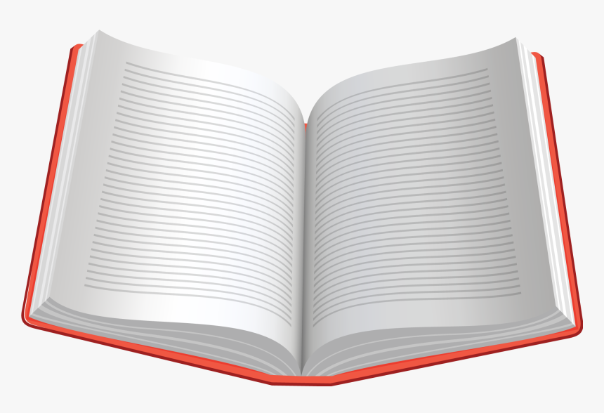 Clip Art Free Open Download Clip - Open Book With Words, HD Png Download