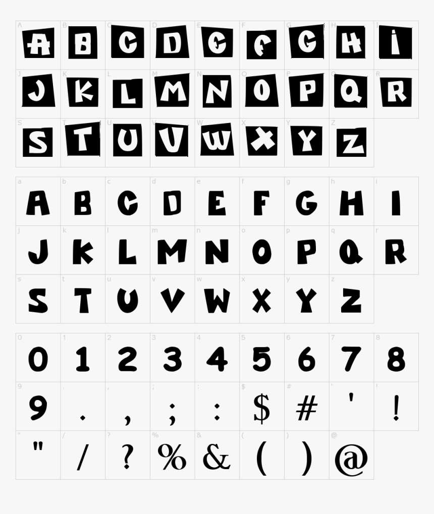 Jungle Fonts, HD Png Download