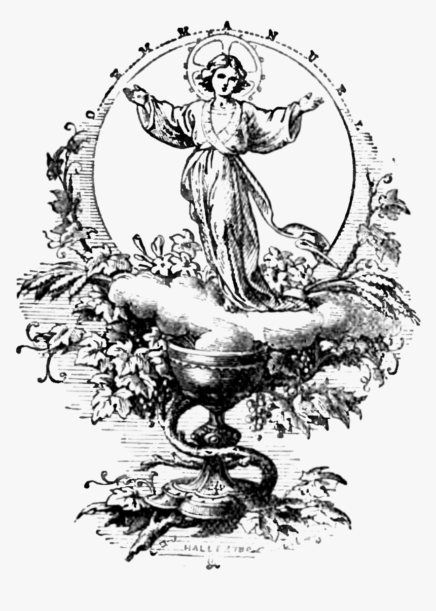 Niño Jesus En Blanco Ynegro, HD Png Download