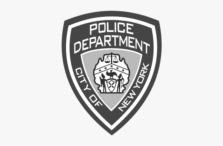 Nypd Black And White, HD Png Download