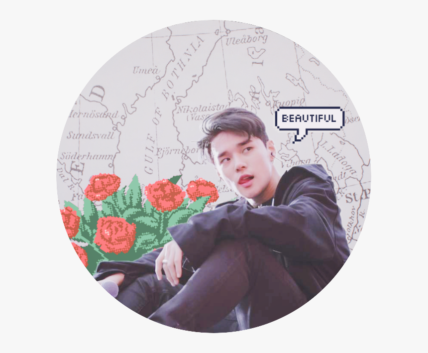 #korean #dean #deanedit #kpop #kpopedit #koreanhiphop - Floral Design, HD Png Download