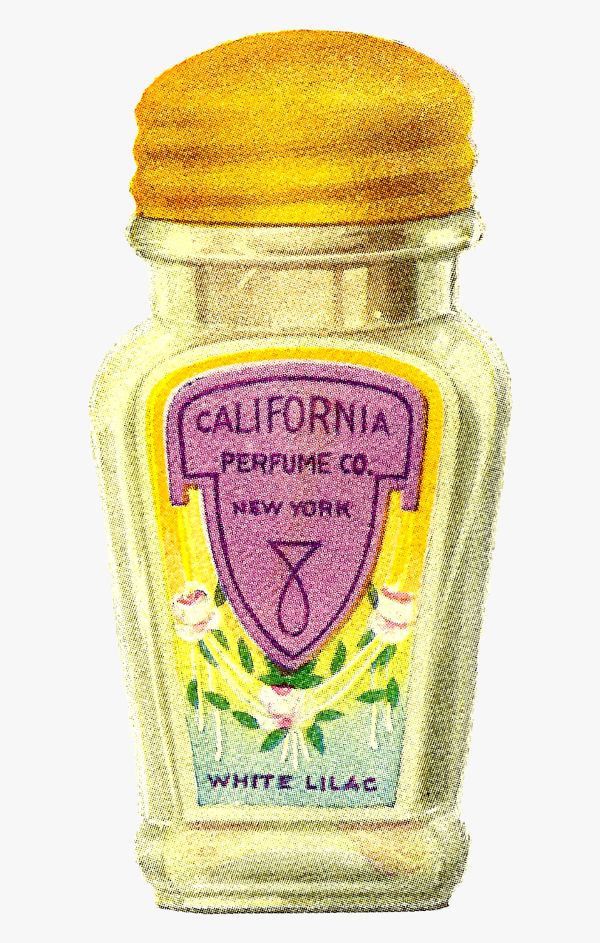 Perfume Bottle Clip Art Vintage Image - Bottle, HD Png Download