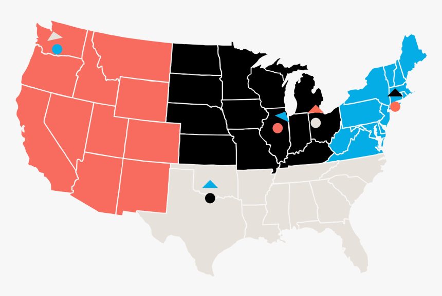 United States Of America Map Png, Transparent Png