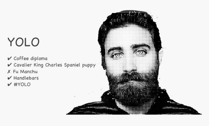 Hipster - Monochrome - Girl, HD Png Download