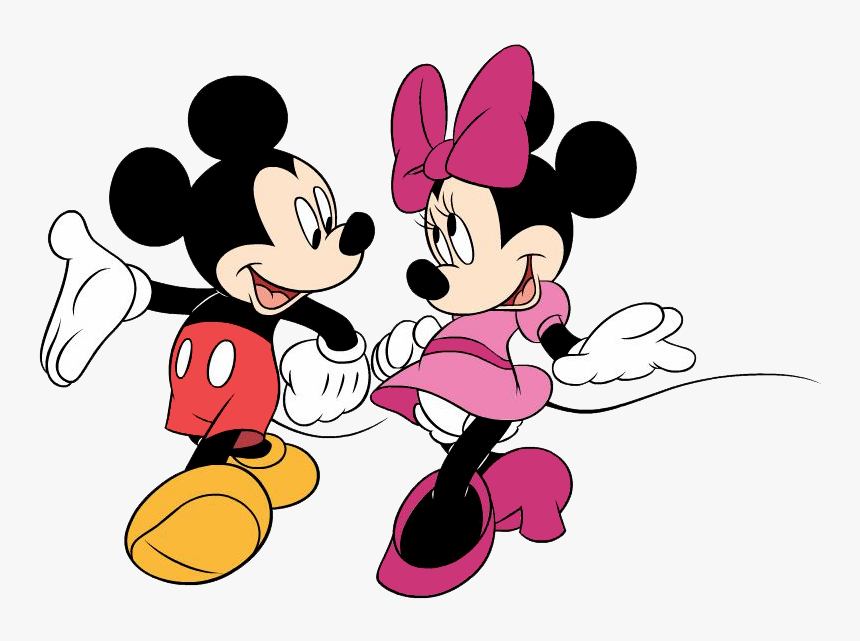 Clip Art Image And Mouse Clipart - Mickey Mouse Et Minnie, HD Png Download