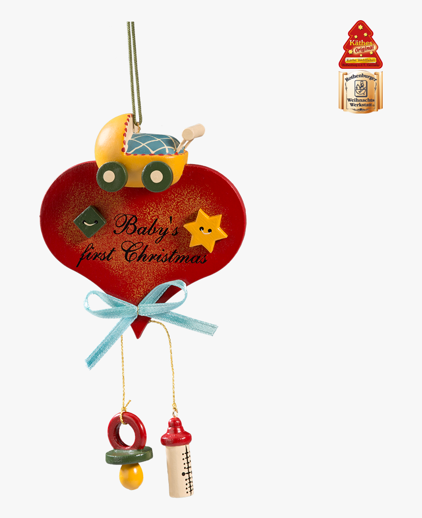 Baby S First Christmas - Käthe Wohlfahrt Baby's First Christmas, HD Png Download