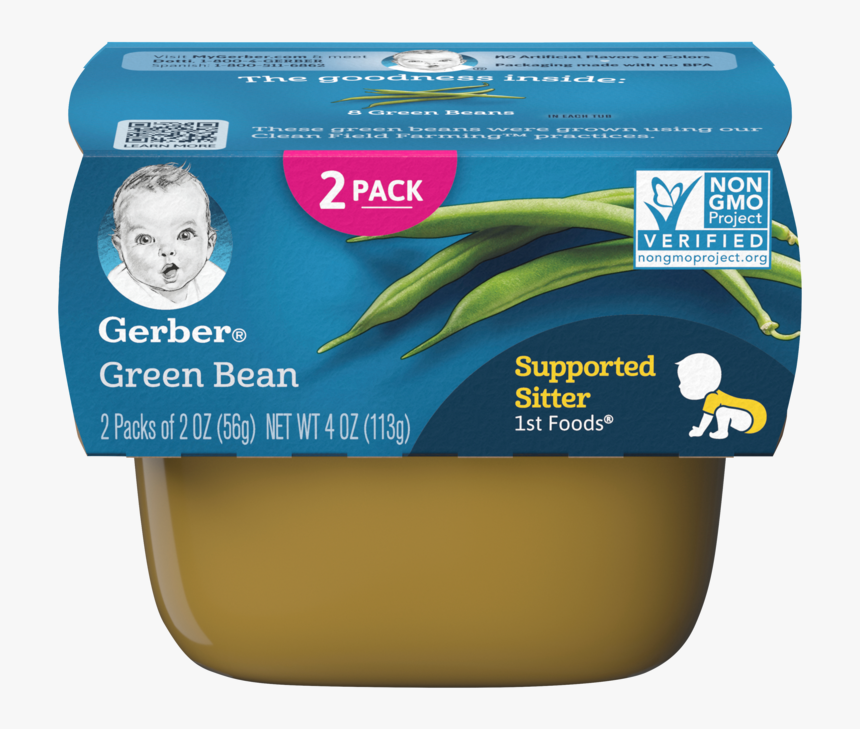 1st Foods Green Bean - Gerber Prunes, HD Png Download