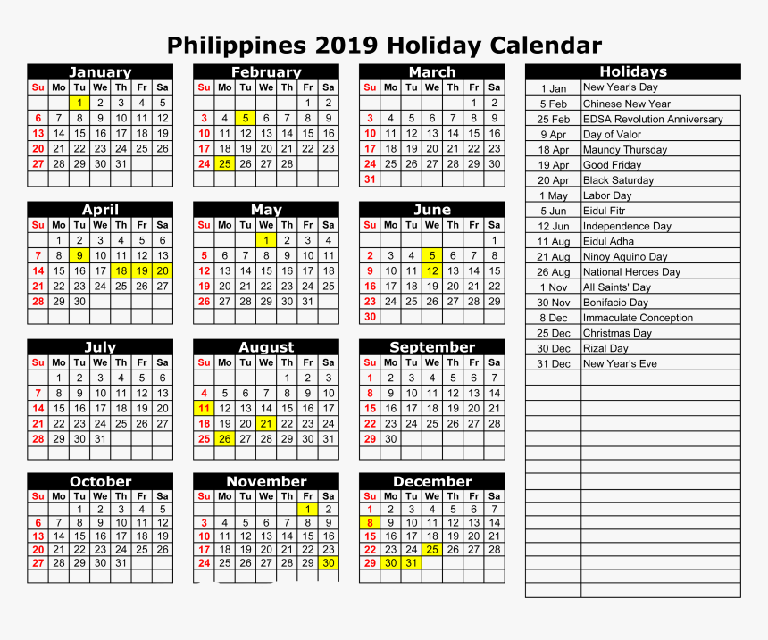 Gibraltar Bank Holidays 2019, HD Png Download