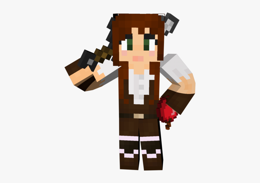 Minecraft Skin Render Julianna Draya - Fictional Character, HD Png Download
