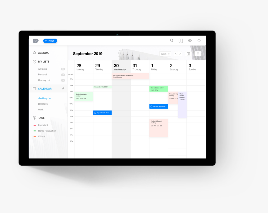 Calendar App Desktop, HD Png Download