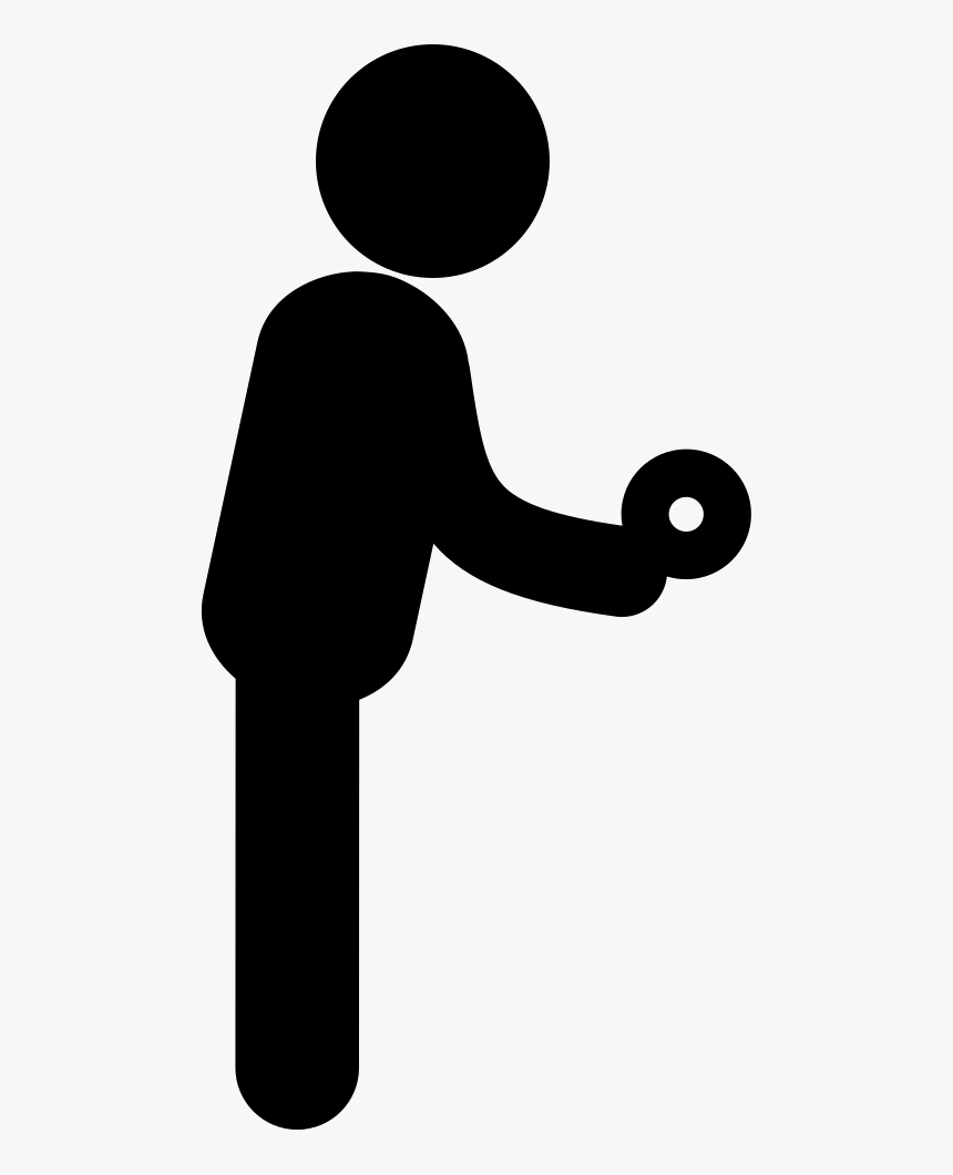 Standing Man Silhouette Holding A Disc - Best Fake Friend Forever, HD Png Download
