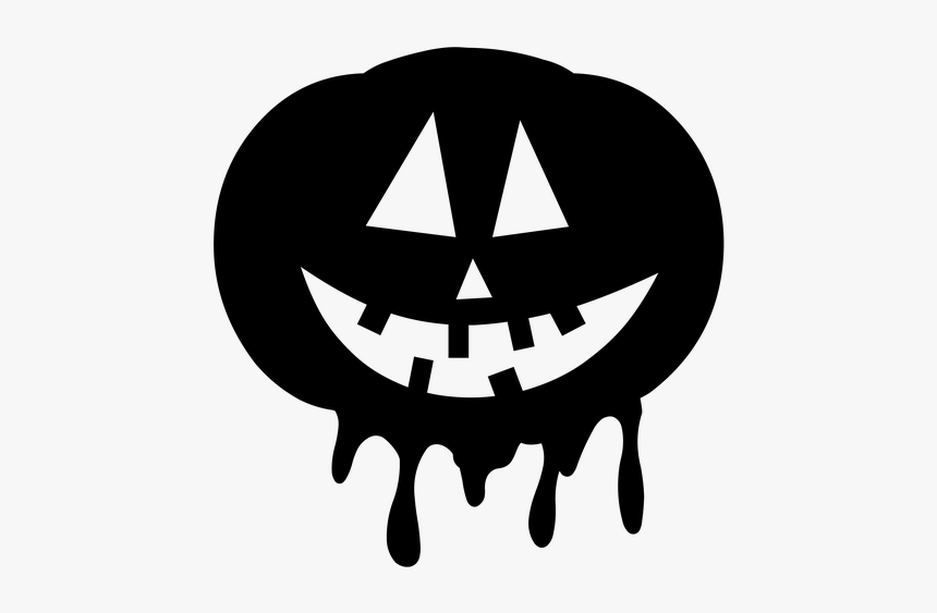 Pumpkin, Silhouette, Helloween, Witch, Illustration - Silhouette Halloween Pumpkin Png, Transparent Png