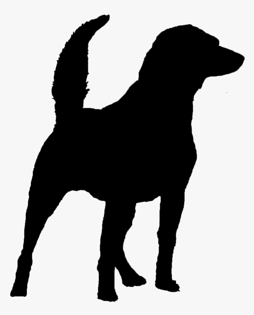 Dog Silhouette, HD Png Download