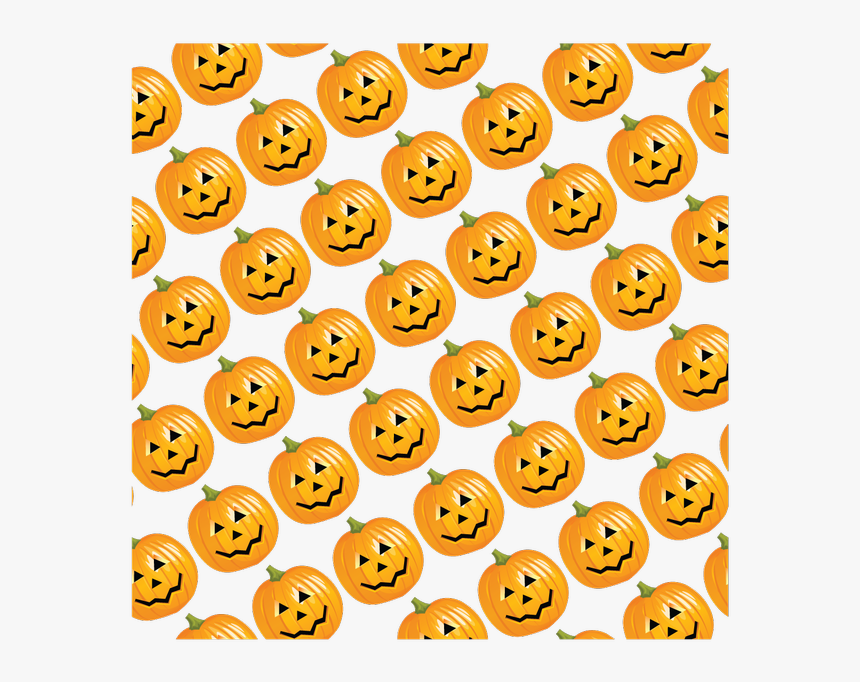 Halloween Pumpkin Pattern - Check, HD Png Download