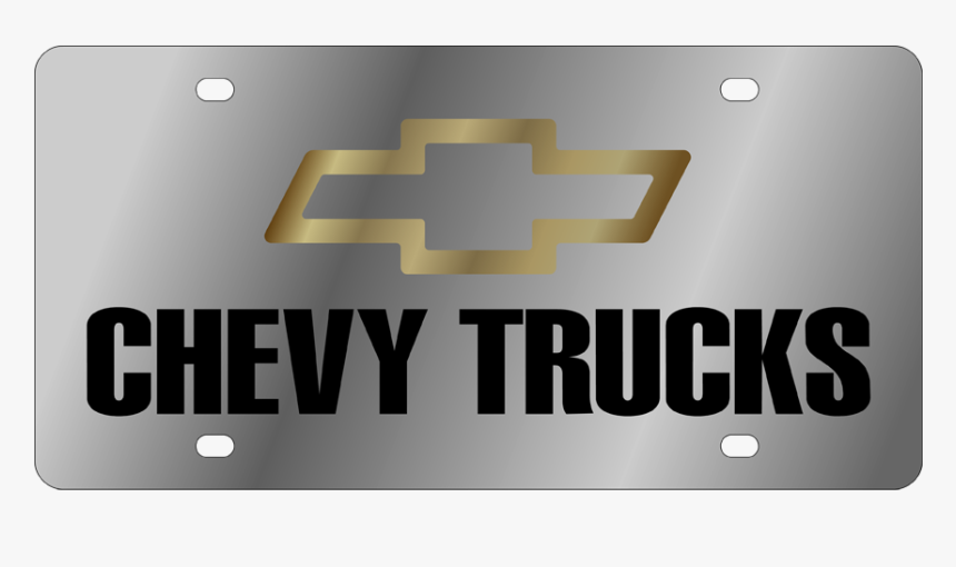 Chevrolet - Ss Plate - Chevy Trucks - Cross, HD Png Download