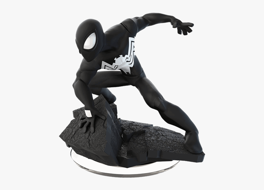 Disney Infinity Marvel Black Spiderman, HD Png Download