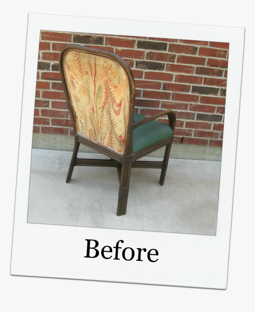 Old Chair Png -old Wicker Chair Gets A New Life And - Chair, Transparent Png