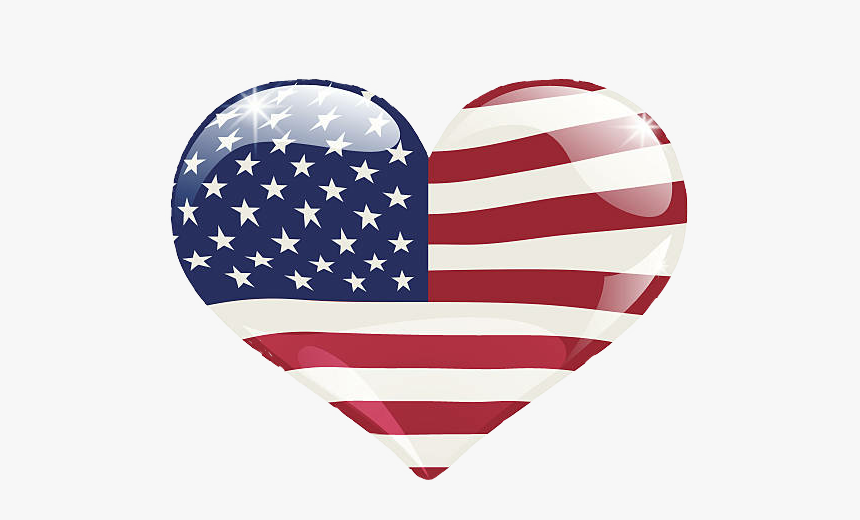 #heart #hearts #starsandstripes #stars #stripes #redwhiteandblue - June 14 Flag Day, HD Png Download