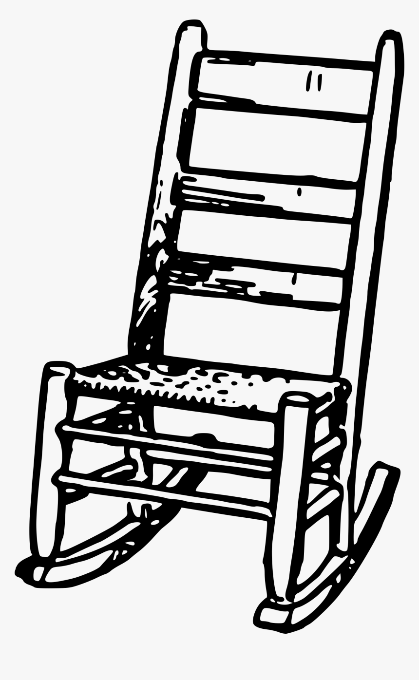 Drawing At Getdrawings Com - Rocking Chair Clip Art, HD Png Download