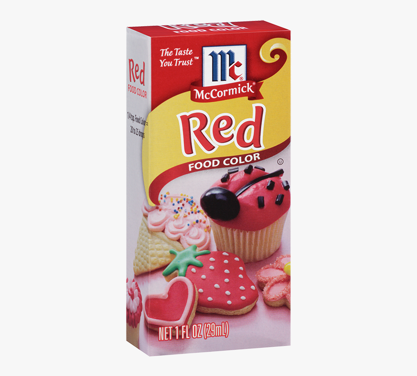Mccormick® Red Food Color - Mccormick Red Food Coloring, HD Png Download